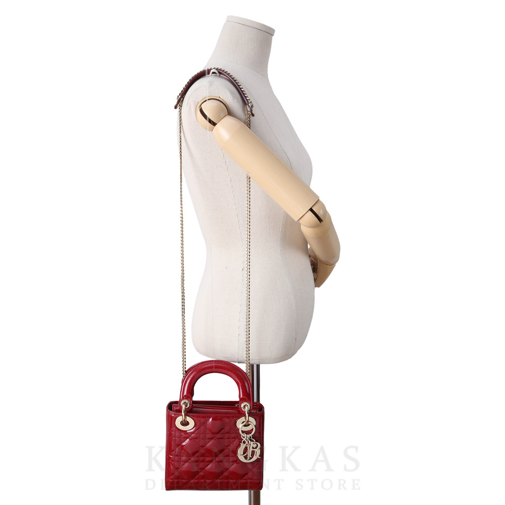 CHRISTIAN DIOR(USED)크리스찬디올 레이디디올 미니 백
